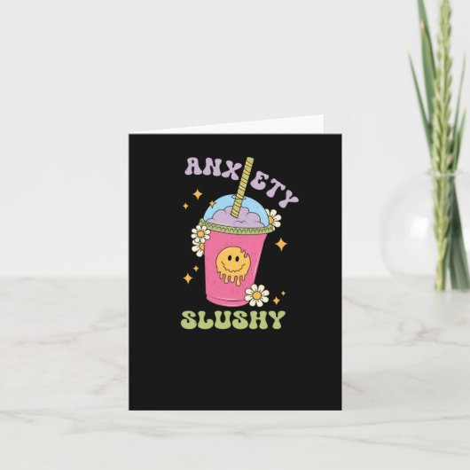 Angst Slushie Sticker Kaart (Voorkant)