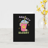 Angst Slushie Sticker Kaart (Gele Bloem)
