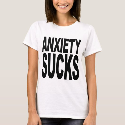 Angst Sucks T-shirt (Voorkant)