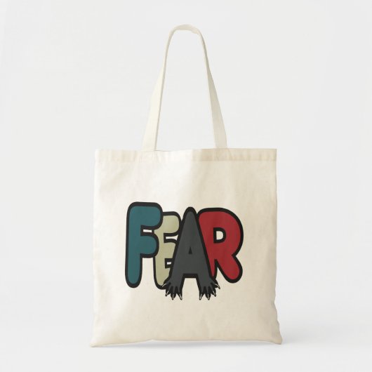 Angst Tote Bag (Voorkant)