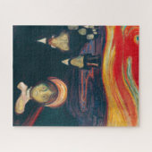 Angst van Edvard Munch Legpuzzel (Horizontaal)