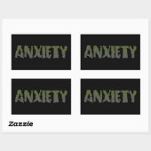Angst Versie 1 Sticker (Vel)