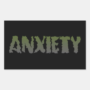 Angst Versie 1 Sticker