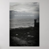 Angst versus hoop poster (Voorkant)