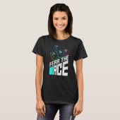 Angst voor de Ace voor een computergamer T-shirt (Voorkant volledig)