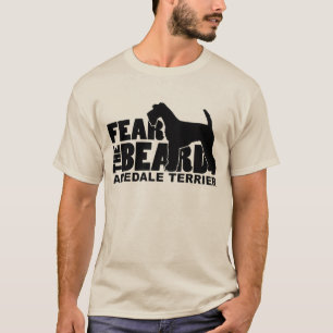 Angst voor de baard - Airedale Terrier T-shirt