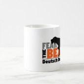 Angst voor de baard - Deutsch Drahthaar Koffiemok (Center)