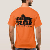 Angst voor de baard - Deutsch Drahthaar T-shirt (Achterkant)