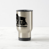Angst voor de baard - Duits geharreerd tandwijzer Reisbeker (Center)
