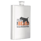 Angst voor de baard - Duitse Wirehaire Pointer Flacon (Rechts)