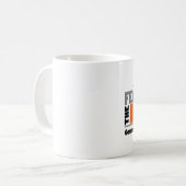 Angst voor de baard - Duitse Wirehaire Pointer Koffiemok (Voorkant links)