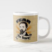 Angst voor de baard, Funny Mustache Grote Koffiekop (Rechts)
