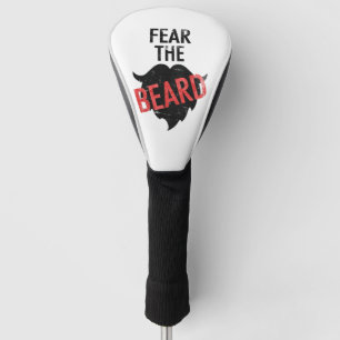 Angst voor de baard golfheadcover