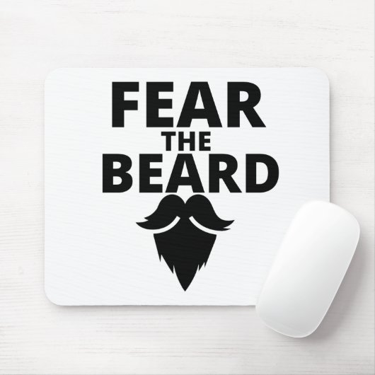 Angst voor de baard muismat (Met muis)