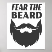 Angst voor de baard poster (Voorkant)