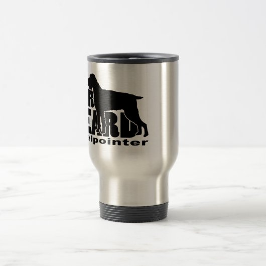 Angst voor de baard - Pudelpointer Gear Reisbeker (Center)