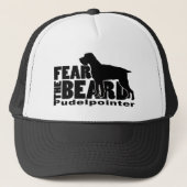 Angst voor de baard - Pudelpointer Gear Trucker Pet (Voorkant)