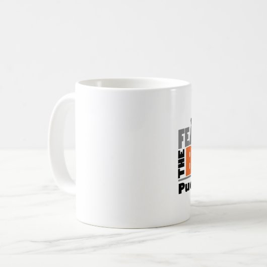 Angst voor de baard - Pudelpointer Koffiemok (Voorkant links)