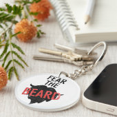 Angst voor de baard sleutelhanger (Voorkant Rechts)