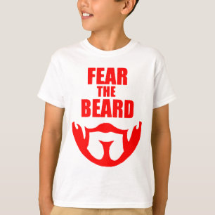 Angst voor de baard t-shirt