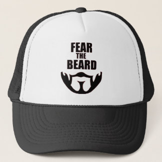 Angst voor de baard trucker pet