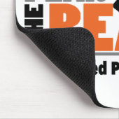 Angst voor de baard - Wirehares Pointing Griffon Muismat (Hoek)