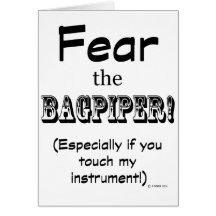 Angst voor de Bagpiper