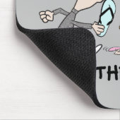 Angst voor de bancla #2 muismat (Hoek)