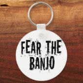 Angst voor de Banjo Sleutelhanger (Voorkant)