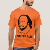 Angst voor de bard t-shirt (Voorkant)
