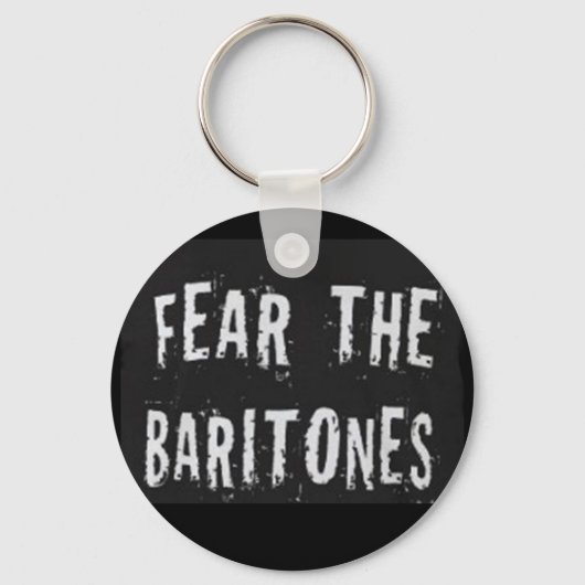 Angst voor de Baritones Sleutelhanger (Voorkant)