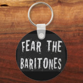 Angst voor de Baritones Sleutelhanger (Voorkant)