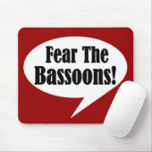 Angst voor de bazen muismat (Met muis)