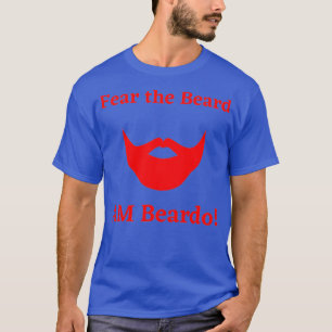 Angst voor de Beard AM Beardo T-shirt