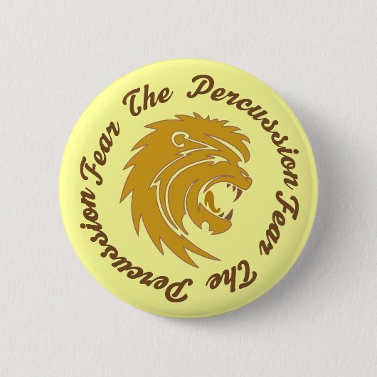 Angst voor de Button van de Percussie (Voorkant)