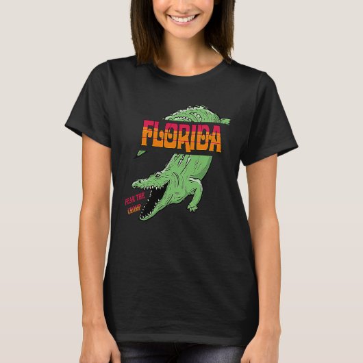 Angst voor de Chomp Gator T-shirt (Voorkant)
