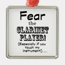 Angst voor de Clarinet Player