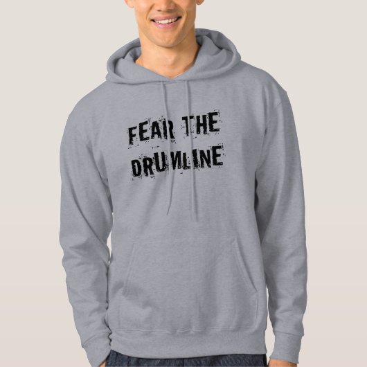 Angst voor de drumline-hoodie hoodie (Voorkant)