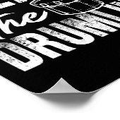 Angst voor de drumline marchingband poster (Hoek)