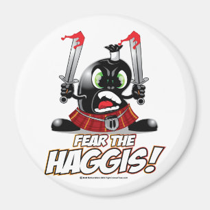 Angst voor de Haggis Magneet