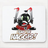 Angst voor de Haggis Muismat (Voorkant)