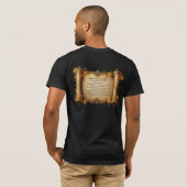 Angst voor de Heer | Psalm 19:9-11 KJV T-shirt (Achterkant volledig)