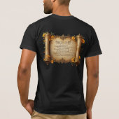 Angst voor de Heer | Psalm 19:9-11 KJV T-shirt (Achterkant)