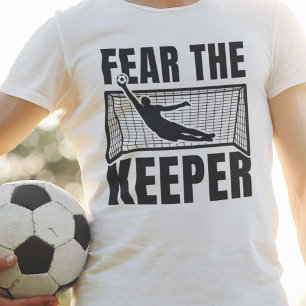 Angst voor de houder t-shirt