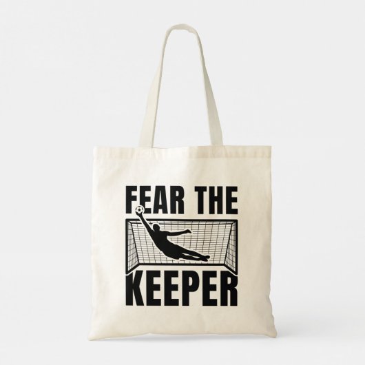 Angst voor de houder tote bag (Achterkant)