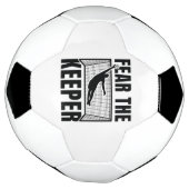 Angst voor de houder voetbal (Gedraaid)