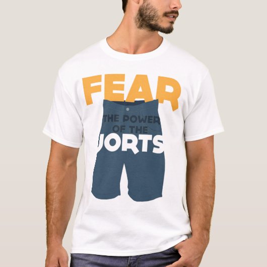 Angst voor de kracht van de Jorts!! T-shirt (Voorkant)