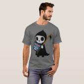 angst voor de krant t-shirt (Voorkant volledig)