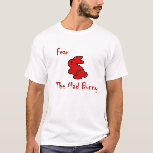 Angst voor de Mad Bunny T-shirt