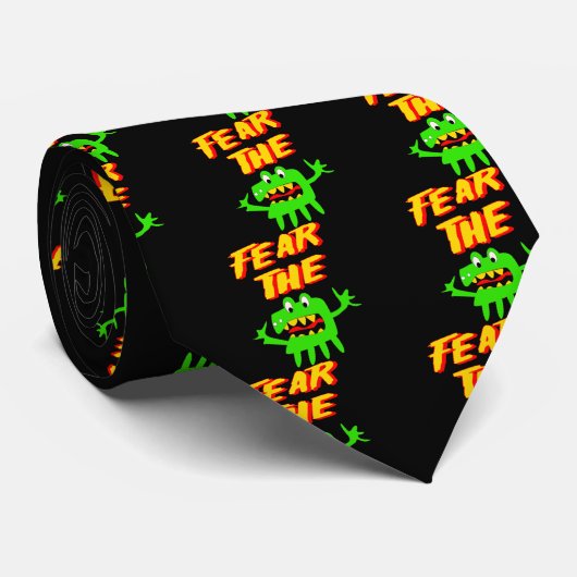 Angst voor de Monster Stropdas (Opgerold)